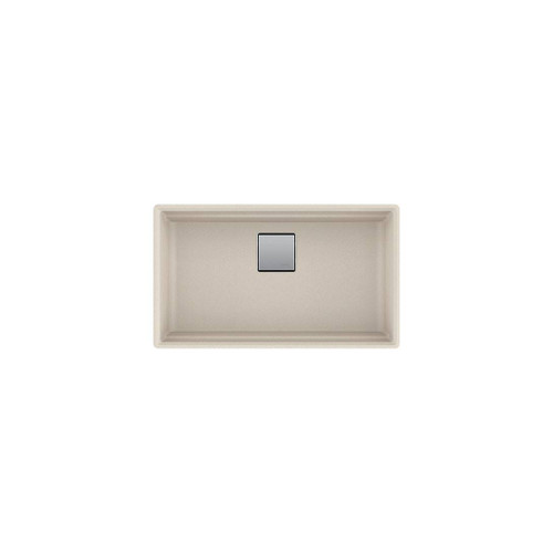 Franke PKG11031CHA Peak 32" Single Basin Undermount Kitchen Sink, Granite - Champagne