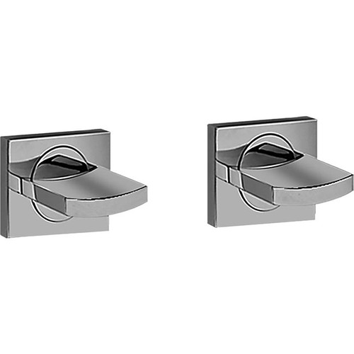 Graff C14U-WS-BAU Sade/Targa Widespread Lavatory Faucet Handle Set - Wall-Mounted, 24K Brushed Gold Plated