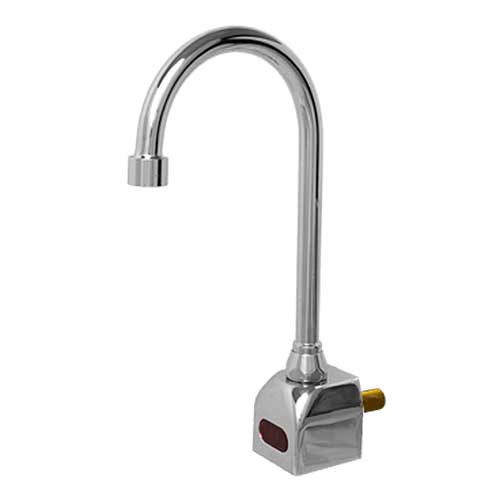 Hydrotek HB-6700C-LR Battery Wall-Mount Gooseneck Sensor Faucet