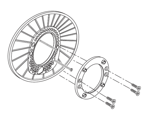 American Standard M962427-0070A Escutcheon Holder American Standard M962427-0070A Escutcheon Holder