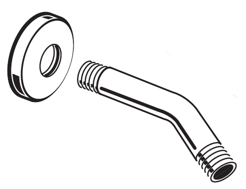 American Standard M962493-2950A - Satin Shwr Arm & Flng