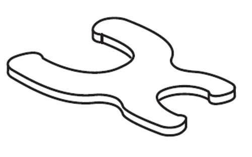 American Standard M922375-0070A - HOSE HOLDER