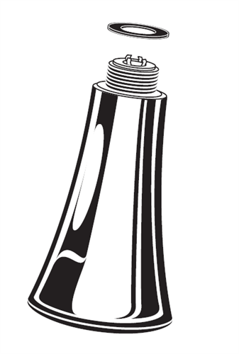 American Standard M962675-0750A - SPRAY & WASHER PEKOE, STAINLESS STL