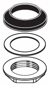 American Standard M962458-0070A - Lavatory Drain Mounting Kit