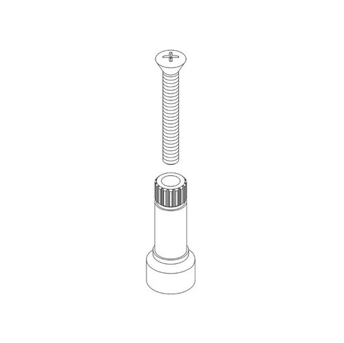 CENTRAL BRASS XSU-1548-BSP Stem Extension with Screw CENTRAL BRASS XSU-1548-BSP Stem Extension with Screw