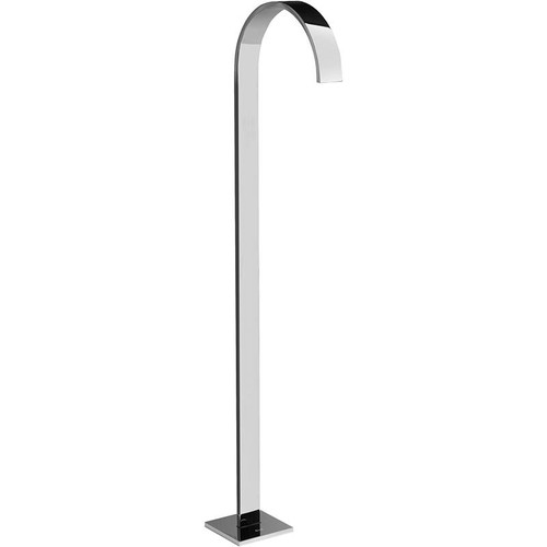 Graff G-1852-BAU-T Sade Floor-Mounted Tub Filler - Spout Only, 24K Brushed Gold Plated Graff G-1852-BAU-T Sade Floor-Mounted Tub Filler - Spout Only, 24K Brushed Gold Plated