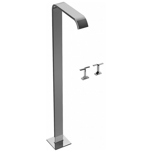 Graff - G-2315-C9-PC - Immersion Modern Floor-Mounted Vessel Filler