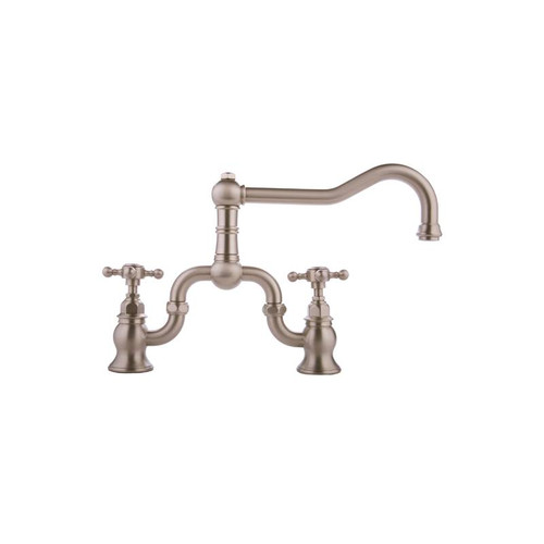 Graff - G-4870-C2-SN - Canterbury Collection Canterbury Collection Bridge Kitchen Faucet Graff - G-4870-C2-SN - Canterbury Collection Canterbury Collection Bridge Kitchen Faucet