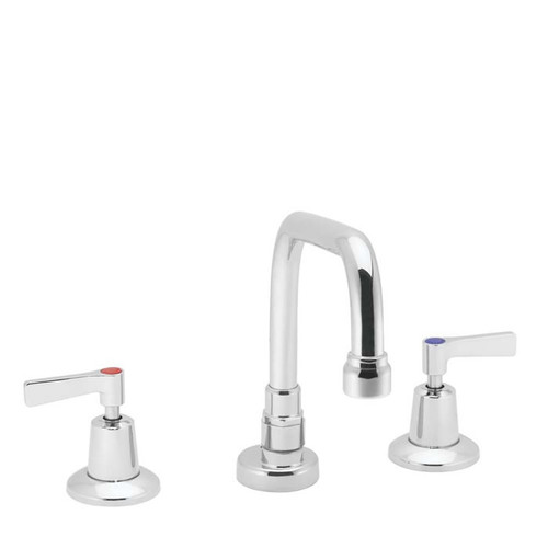 Speakman SC-3002-LD-9 - Commander widespread faucet with 9-inch deep tubular swing spout rigid or swivel and lever handles