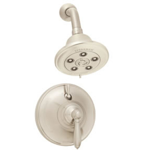 Speakman SM-6410-P-BN Alexandria Pressure Balance Valve & Trim in Shower combination in Brushed Nickel