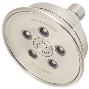 Speakman S-3013-BN-E2 - Anystream? Assana? Showerhead with 2.0gpm Flow Control, Brushed Nickel