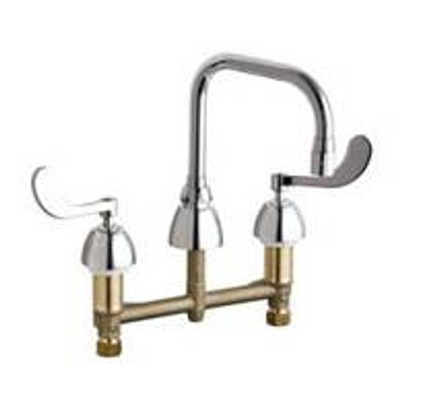 Chicago Faucets - 201-ADB6AE3-317AB - Kitchen Sink Faucet without Spray