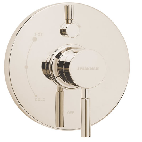 Speakman SM-1400-P-PN Neo Pressure Balance Valve & Trim in Polished Nickel