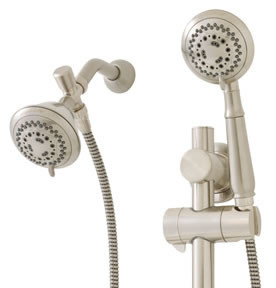 Speakman VS-123031-BN - Combination Anystream? Refresh Traditional Slider Shower System, Brushed Nickel