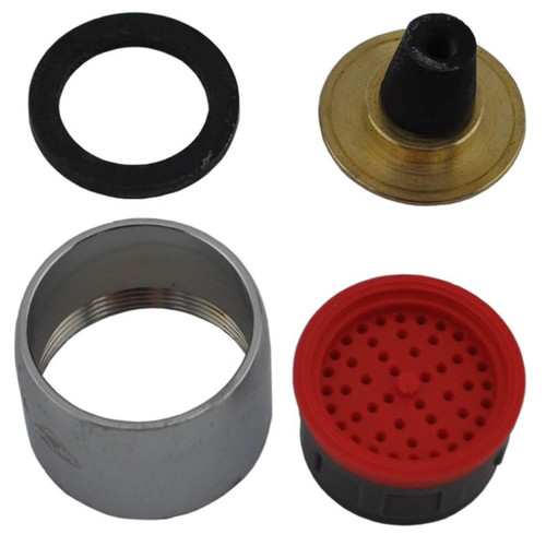 T&S Brass - B-0199-01F-15 - Aerator, Non-Splash, Flow Control, 1.40 GPM, 55/64-inch-27 Female Threads