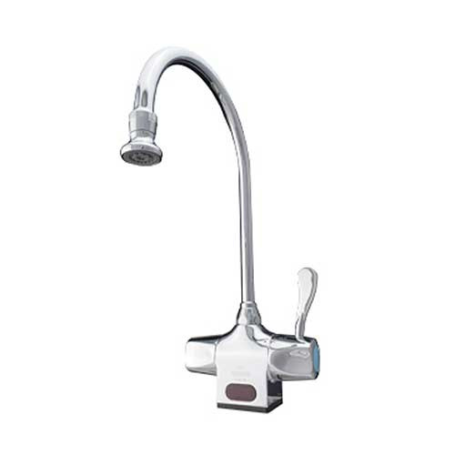 Hydrotek H-4000C-SD-DC Hardwired Scrub Sink Gooseneck Sensor Faucet