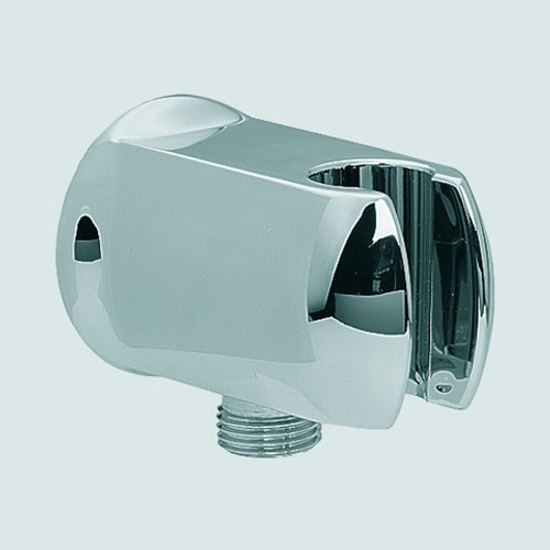 wall elb union w/holder chr