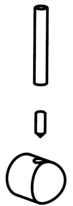 KWC Z.534.716.000 - SYSTEMA Spout Lever Handle, Polished Chrome