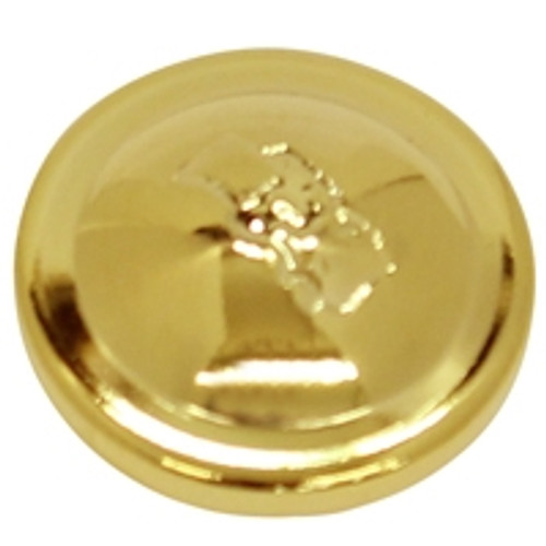 Rohl ZZ9261702Z-IB Cisal All Metal Screw Cover Cap Only For All Levers Cross Handles And Pressure Balance Levers In Italian Brass With No "Hot" Or "Cold" Indicator Has Small Rohl ZZ9261702Z-IB Cisal All Metal Screw Cover Cap Only For All Levers Cross Handles And Pressure Balance Levers In Italian Brass With No "Hot" Or "Cold" Indicator Has Small