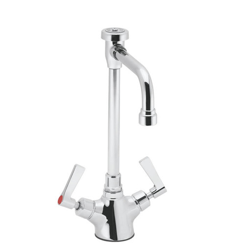 Speakman SC-7122-SWVB6 - Commander two handle lab faucet with 6-inch deep swivel vacuum breaker spout and lever handles