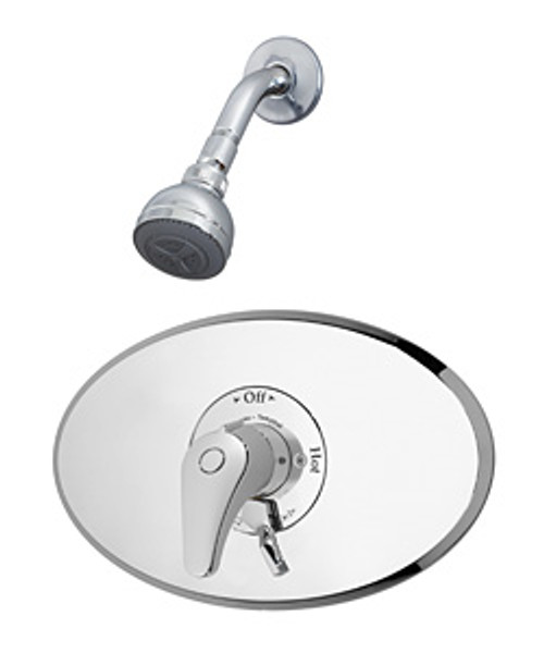Symmons® DS-96-1-LR-OP Deluxe Temptrol® Pressure Balancing Shower Valve