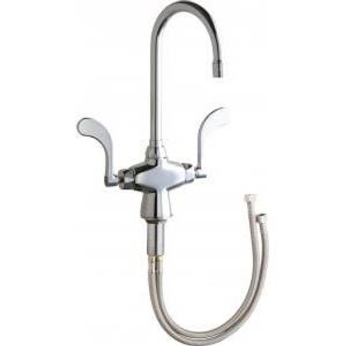 Chicago Faucet 50-E26-5-317XKABCP Deck Mounted Sink Faucet