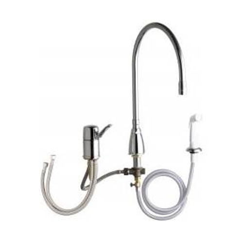 Chicago Faucet 2304-GN10ASWGE35AB Sink Faucet