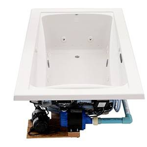 American Standard 3575448WCK2.020 Green Tea 6' X 42" EcoSilent Combo Massage System