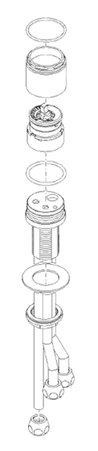 Dornbracht 0415050509790 Single-lever mixer cartridge