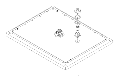 Dornbracht 0412050070190 Brausekasten kpl. JustRain II