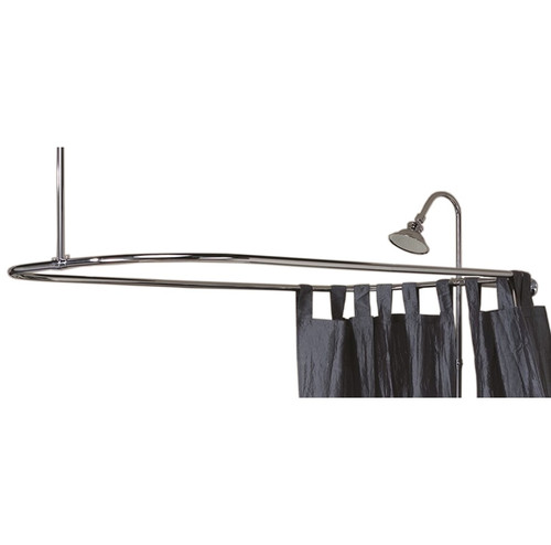 Cheviot 3150/42-CH Rectangular Shower Curtain Frame, Chrome