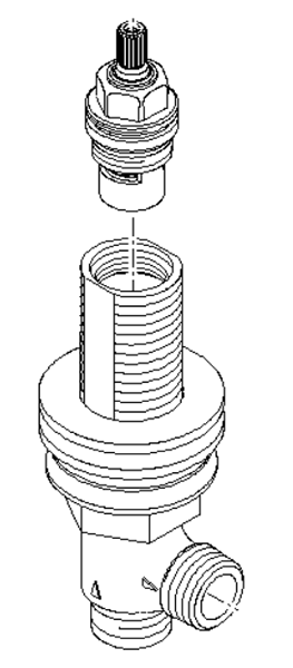 Dornbracht 0417110405190 Deck valve