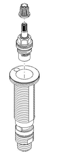 Dornbracht 0417110453390 Deck valve