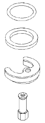 Dornbracht 0430110856290 Fixing Set
