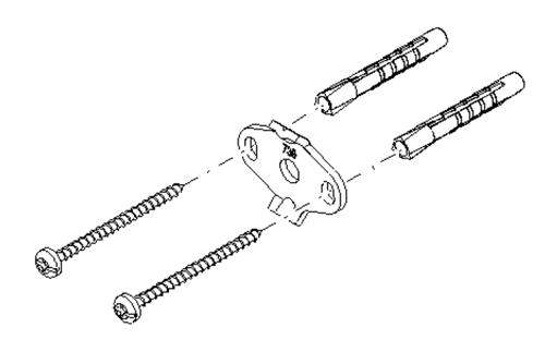 Dornbracht 0517207390090 Fixing Set