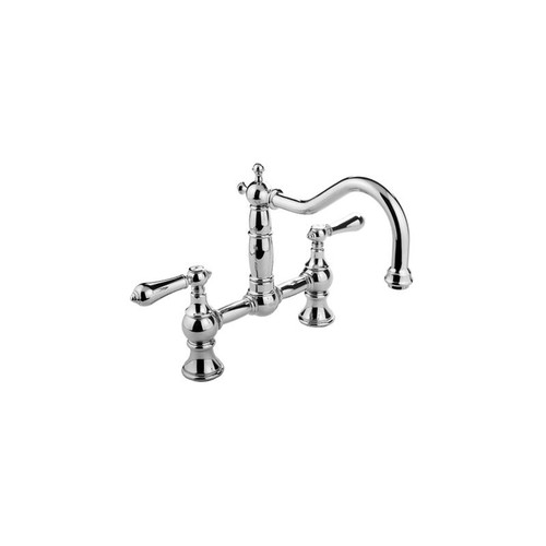 Graff - G-4840-LM34-NB - Canterbury Collection Hampton Bridge Kitchen Faucet