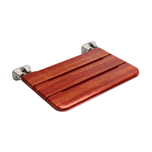 Mr. Steam MSWSEAT-BN MS 19.75 in. W. Wallseat in Brushed Nickel