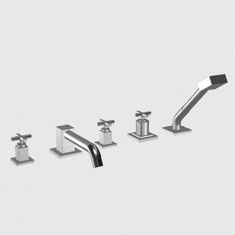 QBIX Roman Tub Trim chr (5h)