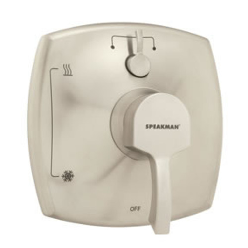 Speakman CPT-11400-P-BN - Tiber™ Collection Pressure Balance Diverter Valve Trim , Brushed Nickel Speakman CPT-11400-P-BN - Tiber™ Collection Pressure Balance Diverter Valve Trim , Brushed Nickel