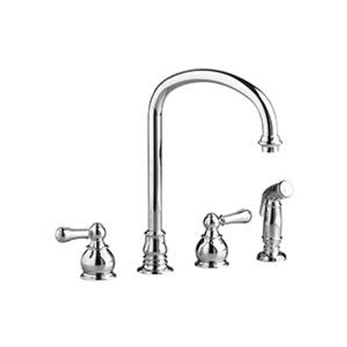 American Standard 4751.732.F15.002 Hampton 2-Handle High-Arc Undermount Kitchen Faucet (Chrome) American Standard 4751.732.F15.002 Hampton 2-Handle High-Arc Undermount Kitchen Faucet (Chrome)