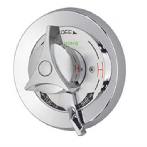 Symmons Temptrol tub shower trim kit S-86-2-MRO-TRM, Chrome (trim only)