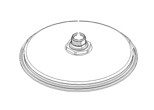 Dornbracht 04120103600-00 CP Shwrhead Sprayface