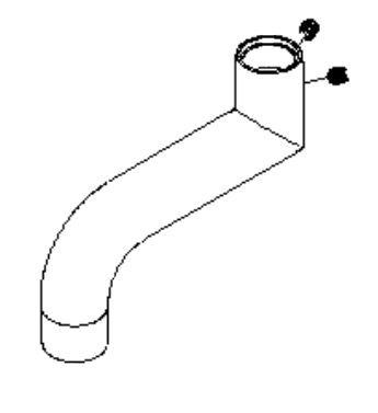 Dornbracht 04110603000-00 AL 105MM WFB-AP+MUNDST.330-890