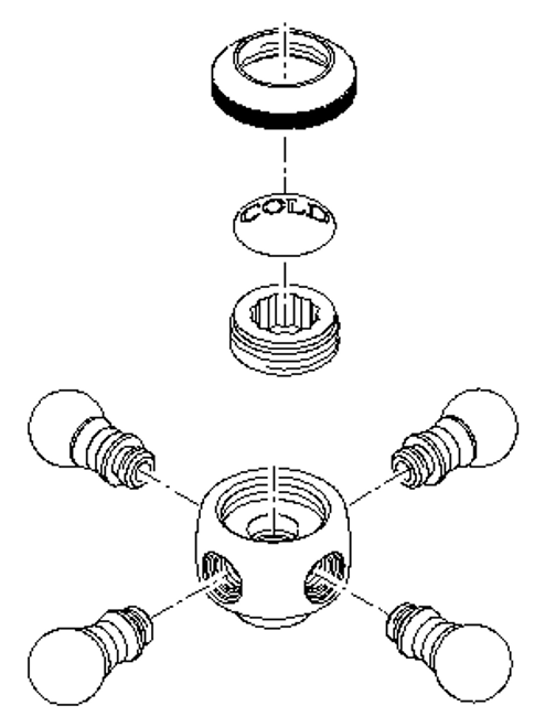 Dornbracht 04203600206-00 HANDLE F. MADISON