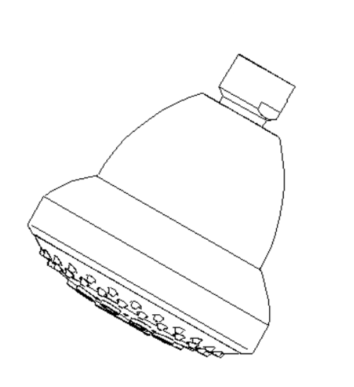 Dornbracht 04121112000-00 CP Showerhead Dornbracht 04121112000-00 CP Showerhead