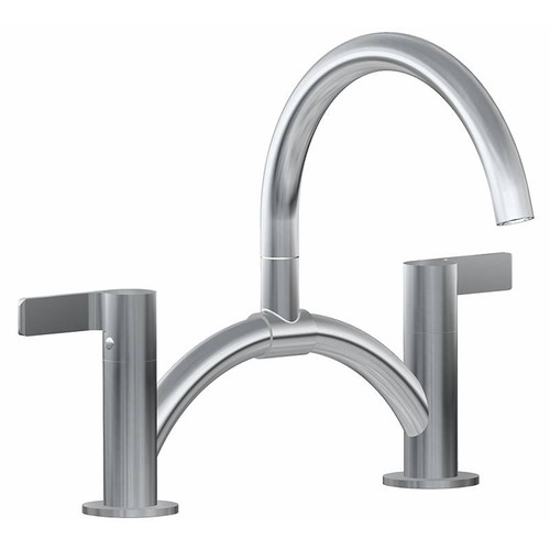 Graff G-5890-LM46B-PN Contemporary Bridge Bar/Prep Faucet, Polished Nickel