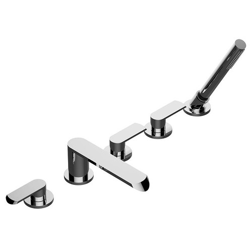 Graff G-6651-LM45B-OB Phase Roman Tub Set w/handshower - Rough and Trim , Olive Bronze