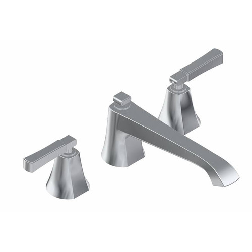 Graff G-6852-LM47B-OB Finezza DUE Roman Tub Set w/Lever Handle (Rough & Trim), Olive Bronze