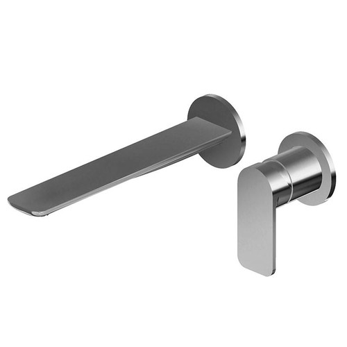 Graff G-6339-LM42W-PN Sento Wall-Mounted Lav Faucet w/Single Handle, Polished Nickel