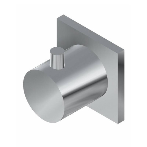 Graff G-8071-RH1-PN-T M-Series Square Two-Way Diverter Valve Trim Plate and Round Handle, Polished Nickel Graff G-8071-RH1-PN-T M-Series Square Two-Way Diverter Valve Trim Plate and Round Handle, Polished Nickel